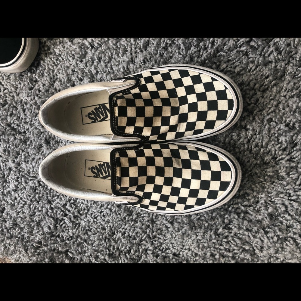 Checkered vans